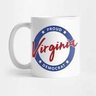 Pixxa Proud Virginia Democrat Kupa Bardak