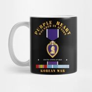 Pixxa Purple Heart Wıa W Korean War W Purple Heart Kupa Bardak