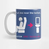 Pixxa Put Me Near The Toilet Kupa Bardak