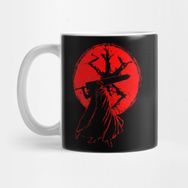 Pixxa Red Swordsman Shadow Kupa Bardak