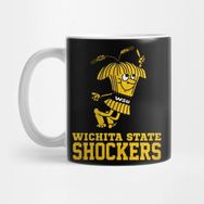 Pixxa Retro Wichita State Shockers Logo Kupa Bardak