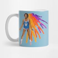 Pixxa Richard Simmons Retro Sweatin' Fanart Kupa Bardak