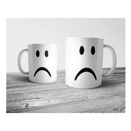 Pixxa Roblox Sad Face Üzgün Yüz Model 1 Kupa Bardak