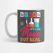 Pixxa Science Magic Knowlede Scientist Statement Gift Idea Kupa Bardak