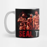 Pixxa Seal Team Red Kupa Bardak