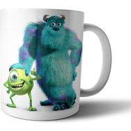 Pixxa Sevimli Canavarlar Monsters Inc Model 3 Kupa Bardak
