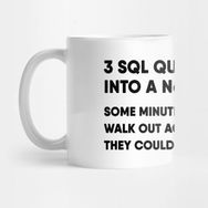 Pixxa Sql Şakası Programlama Kupa Bardak