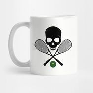 Pixxa Squash Skull And Rackets Kupa Bardak
