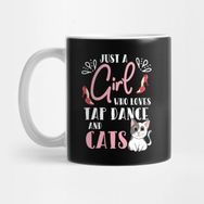 Pixxa Tap Dance And Cats Gift Kupa Bardak
