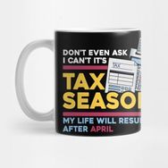 Pixxa Taxes Funny Gift Capitalism Tax Season Kupa