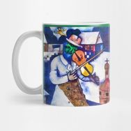 Pixxa The Fiddler Marc Chagall Kupa Bardak
