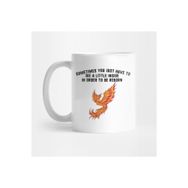 Pixxa The Phoenix Must Burn To Emerge Kupa Bardak