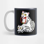 Pixxa Tigress And Her Cub Kupa Bardak