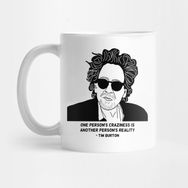 Pixxa Tim Burton - Quote Kupa Bardak