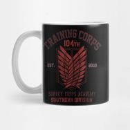 Pixxa Training Corps 104TH Attack On Titan Kupa Bardak