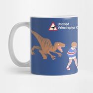 Pixxa Untitled Velociraptor Kupa Bardak