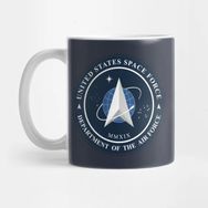 Pixxa Usa Space Force Kupa Bardak