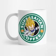 Pixxa Vegeta Dragon Ball Supersaiyan Coffee Kupa Bardak