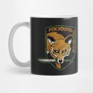 Pixxa Vintage Fox Hound Insignia V01 Kupa Bardak