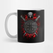 Pixxa Warrior Norse Runes And Viking Shield Kupa Bardak