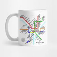 Pixxa Washington Dc Metrorail Map Kupa Bardak
