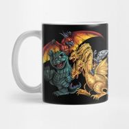 Pixxa Where The Wild Kaiju Are Kupa Bardak
