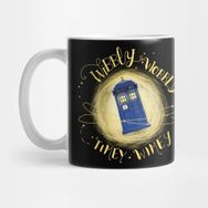 Pixxa Wibbly Wobbly Timey Wimey Kupa Bardak