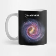 Pixxa You Are Here Astronomy Milky Way Solar System Galaxy Space Kupa Bardak