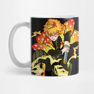 Pixxa Zenitsu Demon Slayer Kupa Bardak