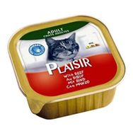 Plaisir 100 gr Ezme Biftekli Yetişkin Kedi Konservesi