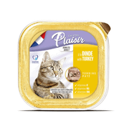 Plaisir 100 gr Hindili Yetişkin Kedi Yaş Maması