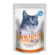 Plaisir Care Hairball Pouch Tüy Yumağı Önleyici Tavuklu 85 gr Yetişkin Kedi Konservesi