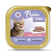 Plaisir Ezme Somonlu 100 gr Kedi Yaş Maması