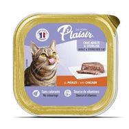 Plaisir Ezme Tavuklu 100 gr Kedi Yaş Maması
