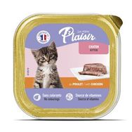 Plaisir Ezme Tavuklu 100 gr Yavru Kedi Yaş Maması