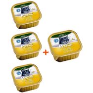Plaisir Hindi Etli 4x100 gr Yaş Kedi Maması