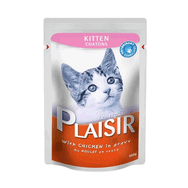 Plaisir Kitten Tavuklu Pouch Yavru Konserve 100 gr Kedi Maması