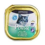 Plaisir Morina Balıklı 100 gr Yaş Kedi Maması