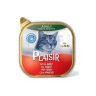 Plaisir Pate 12x100 gr Yaş Yetişkin Kedi Maması