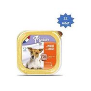 Plaisir Pate 150 gr Tavuk Etli 22 Adet Yaş Köpek Maması