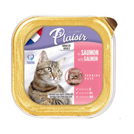 Plaisir Pate Somon Etli Adult Plaisir Yaş 100 gr Kedi Maması