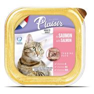Plaisir Pate Somon Etli Plaisir Yaş 100 gr Kedi Maması
