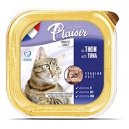 Plaisir Pate Tuna Balık Etli Özel 12x100 gr Yaş Kedi Maması