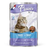 Plaisir Pouch Alabalıklı Karidesli 100 gr Kedi Maması