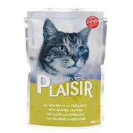 Plaisir Pouch Somonlu 100 gr Kedi Maması