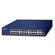 Planet PL-FGSD-2621P 24 Port 10/100TX Poe+ 2 Port 10/100/1000T Ethernet 1 Port SFP 185W Poe Switch