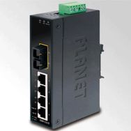 Planet PL-ISW-511TS15 4 Port 10/100/Base-Tx 1 Port 100Base-FX SFP Endüstriyel Ethernet Switch