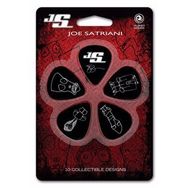 Planetwaves 1CBK410JS Joe Satriani 10 Adet Siyah Medium Pena