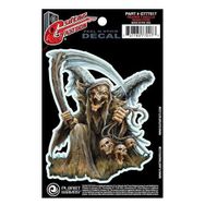 PlanetWaves GT77017 Sticker Reaper 3 Skulls Gitar Stickerı