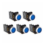 Plastim PB0-AA61 Mavi 1NO 3 Adet Normal Buton